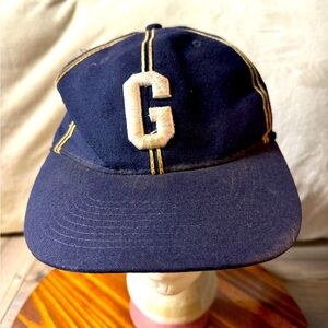 Vintage Blue Negro League Museum 7 1/2 Headgear hat Washington Homestead Grays